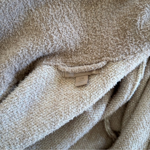 Barefoot Dreams CozyChic® Cotton Pinstripe Robe in S/M - Picture 10 of 10